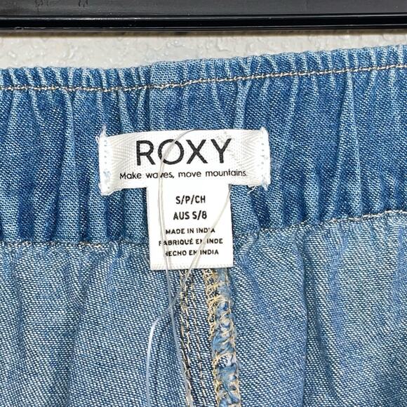 Roxy Juniors' Impossible Denim Shorts -small Blue - Picture 4 of 7